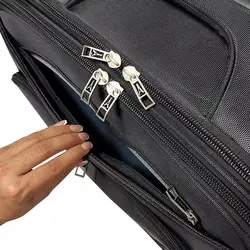 چمدان خلبانی چرخدار Travel Pro مدل T40121 - بای کیف