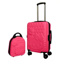 چمدان بچگانه طرح کیتی مدل CS40125 مجموعه دو عددی - بای کیف