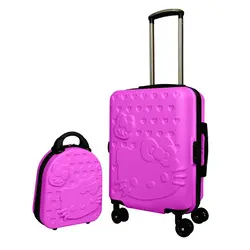 چمدان بچگانه طرح کیتی مدل CS40125 مجموعه دو عددی - بای کیف