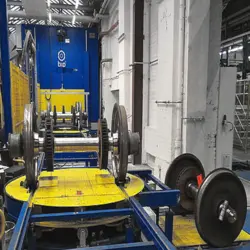 جابجايي چرخ و محور - پاریزان صنعت %سیستم جابجایی چرخ و محور قطار