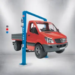 جك دوستون هيدروليكی 7 تن سري HTL 700 - پاریزان صنعت جک دو ستون 7 تن