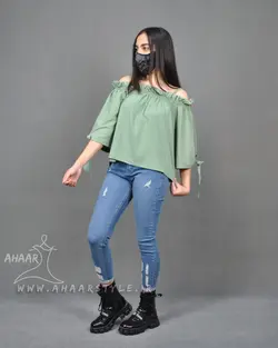 شومیز دکلته  T014