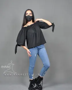 شومیز دکلته  T014