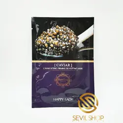 ماسک ورقه ای هپی لیدی مدل خاویار 28 گرم
