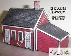 نقشه ماكت خانه village Old Sturbridge Boot Shop