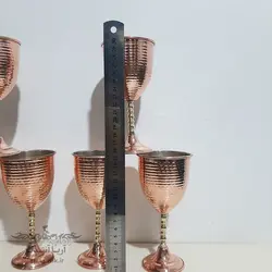 سرویس شراب خوری مسی پایه برنجی