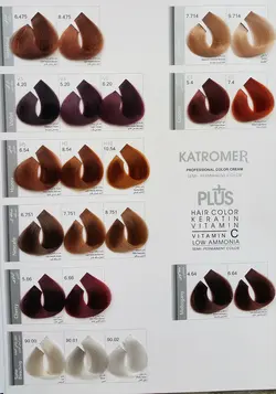 رنگ مو‌ی کاترومر سری ماهاگونی Katromer