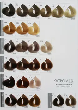رنگ مو‌ی کاترومر سری ماهاگونی Katromer