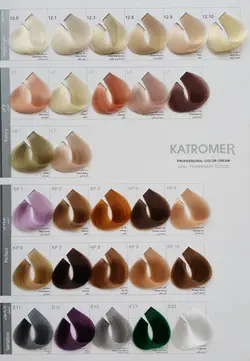 رنگ مو‌ی کاترومر سری ماهاگونی Katromer