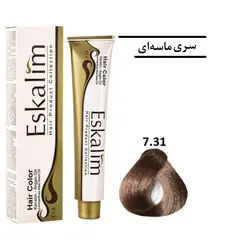 رنگ مو اسکالیم 7.31 بلوند ماسه‌ای متوسط
