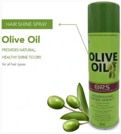 اسپری شاین مو اولیو Olive (روغن‌ زیتون)