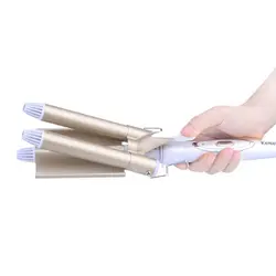 انبر موج مو کیمی مدل KM-1010 (سه لول)