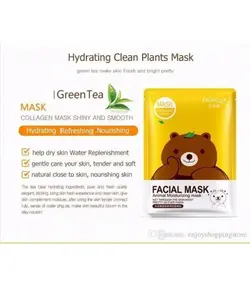ماسک صورت بیوآکوا عصاره چای سبز