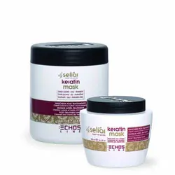 ماسک مو کراتین و آرگان اچ‌اس‌لاین ECHOSLINE (1000 میل)