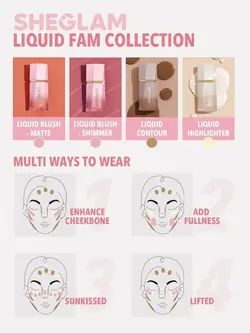 رژگونه مایع شیگلم مدل Bloom شماره 200