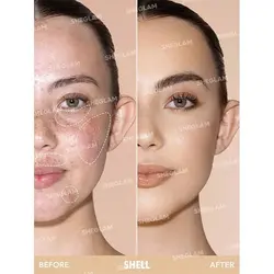 کانسیلر فول کاور شیگلم رنگ Shell
