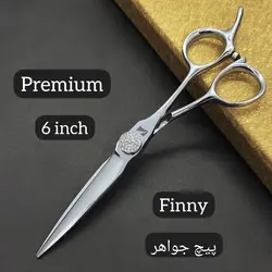 قیچی فینی مدل پیچ جواهر (6اینچ)