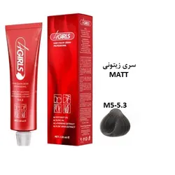 رنگ مو فورگرلز M5 قهوه‌ای زیتونی روشن