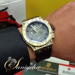 ساعت مچی مردانه هابلوت سه موتور فعال ho-ha_g