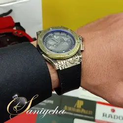 ساعت مچی مردانه هابلوت سه موتور فعال ho-ha_g