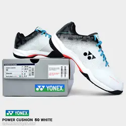 کفش بدمینتون یونکس YONEX POWER CUSHION 50 - WHITE - بدمینتون ایران