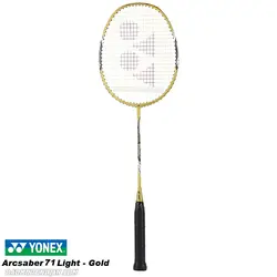 راکت بدمینتون یونکس Yonex Arcsaber 71 Light - Gold - بدمینتون ایران