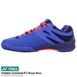 کفش بدمینتون یونکس YONEX POWER CUSHION 57-Royal Blue - بدمینتون ایران