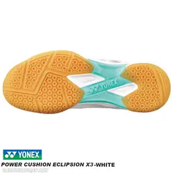 کفش بدمینتون یونکس YONEX POWER CUSHION ECLIPSION X3 - WHITE - بدمینتون ایران