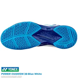 کفش بدمینتون یونکس YONEX POWER CUSHION 39 Blue White - بدمینتون ایران
