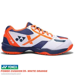 کفش بدمینتون یونکس YONEX POWER CUSHION 39 - WHITE ORANGE - بدمینتون ایران