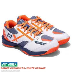 کفش بدمینتون یونکس YONEX POWER CUSHION 39 - WHITE ORANGE - بدمینتون ایران
