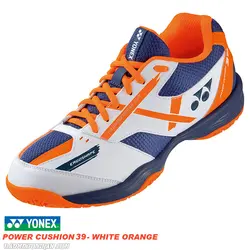 کفش بدمینتون یونکس YONEX POWER CUSHION 39 - WHITE ORANGE - بدمینتون ایران