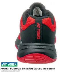 کفش بدمینتون یونکس YONEX POWER CUSHION CASCADE ACCEL - Red Black - بدمینتون ایران