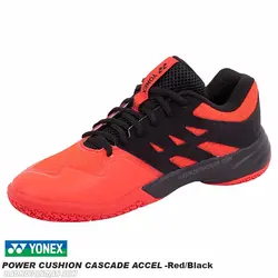 کفش بدمینتون یونکس YONEX POWER CUSHION CASCADE ACCEL - Red Black - بدمینتون ایران