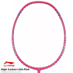 راکت بدمینتون لی نینگ Li-Ning High Carbon 1200-Pink - بدمینتون ایران