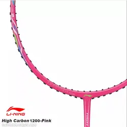 راکت بدمینتون لی نینگ Li-Ning High Carbon 1200-Pink - بدمینتون ایران