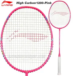راکت بدمینتون لی نینگ Li-Ning High Carbon 1200-Pink - بدمینتون ایران