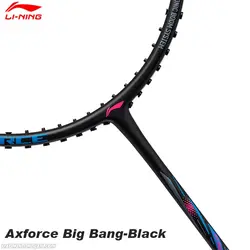 راکت بدمینتون لی نینگ Li-Ning Axforce Big Bang-Black - بدمینتون ایران