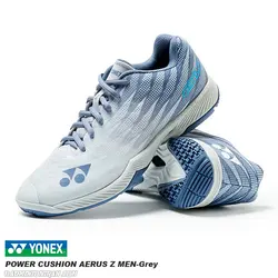 کفش بدمینتون یونکس YONEX POWER CUSHION AERUS Z MEN-GREY - بدمینتون ایران
