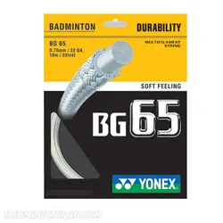زه راکت بدمينتون يونکس Yonex BG 65 - بدمینتون ایران