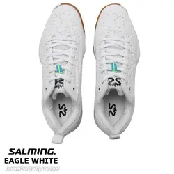 کفش بدمینتون سالمینگ مدل ایگل سفید SALMING EAGLE WHITE - بدمینتون ایران