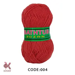 کاموا لیف بهاره قرمز 004