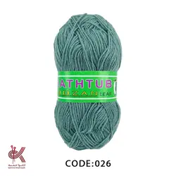 کاموا لیف بهاره سبز دریایی 026