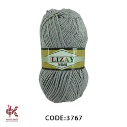 لیزای میدی پشمی طوسی 3767