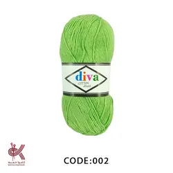 دیوا کتان جینز – سبز 002