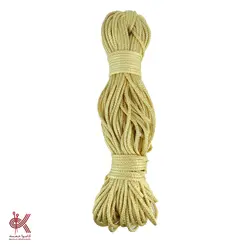 قیطان مغزدار طلایی روشن 5 میل پلی استر MCM49