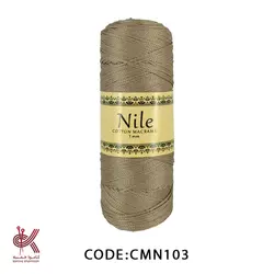 مکرومه کتان یک سوزنه - نسکافه ای 103