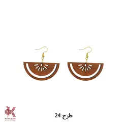 گوشواره مکرومه بافی