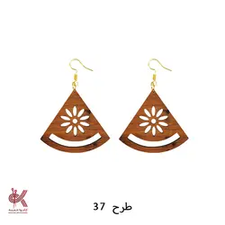 گوشواره مکرومه بافی