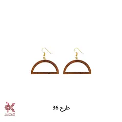 گوشواره مکرومه بافی